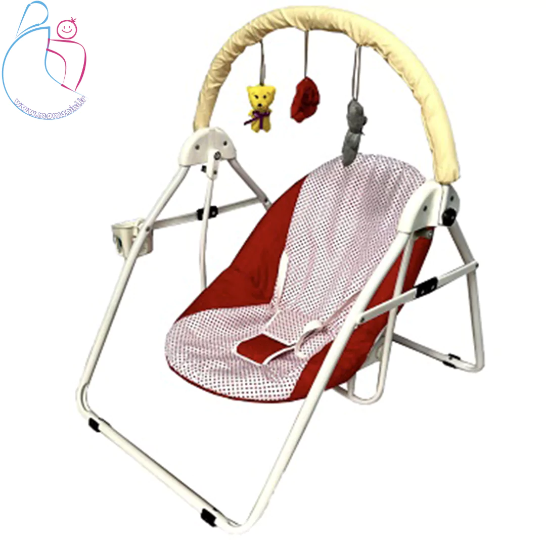 صندلی گهواره‌ای کودک رویا|تاب بلبرینگی روان و مقاوم