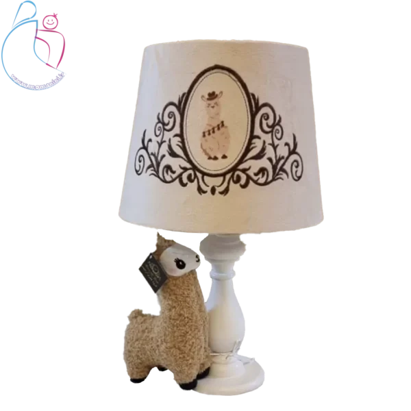 چراغ خواب کودک مدل لاما | چراغ خواب فانتزی اتاق کودک