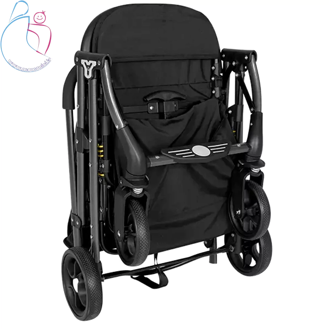 کالسکه کودک اسپرینگ مدل پیتی| کالسکه چمدانی و ایمن