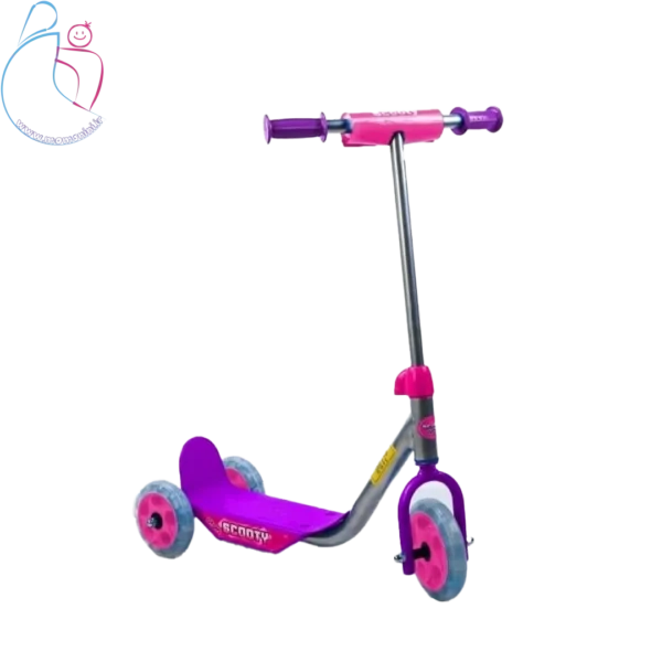 اسکوتر سه چرخ جی تویز مدل اسکوتی (Scooty) – ایمن، مقاوم و سرگرم‌کننده