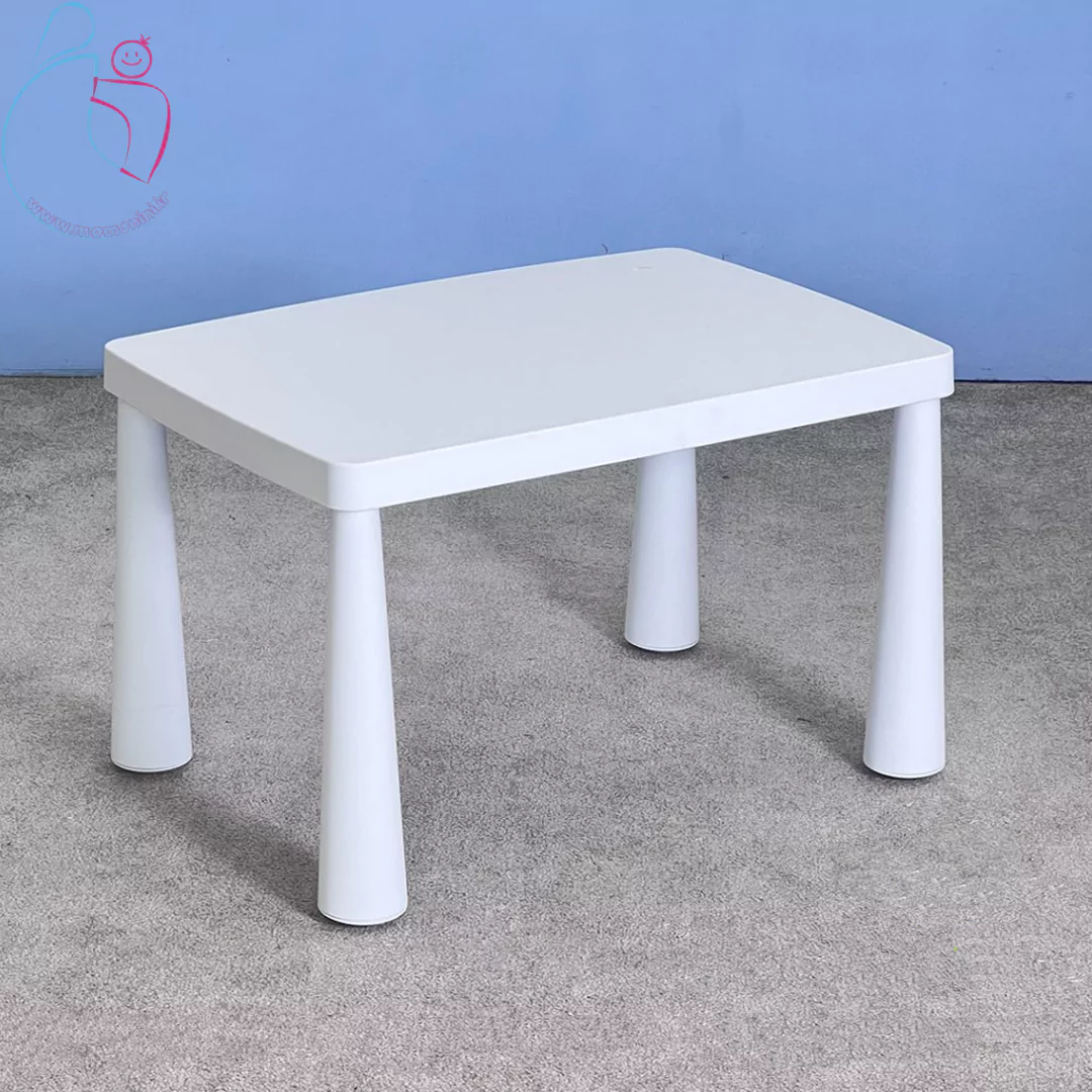 میز سبک ماموت سفید برای کودکان ۲ تا ۷ سال