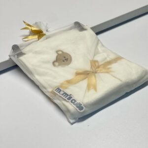 سرویس حوله 3تیکه مامز کیوتی طرح تدی(baby bear)مامزکیوتی