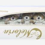 آویز تخت و گهواره نوزاد موزیکال و چراغدار طرح خرس ملورین (Melorin)مامزنینی