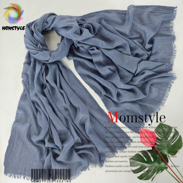 شال ساده وارداتی  رنگبندی چهارفصل مام استایل