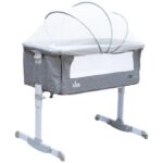 تخت  کنار مادر کودک دلیجان مدل ویرا vira با پشه بند مامز نینی