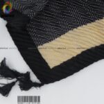 شال تک طرح  زیگزاگ چهار فصل مدلینا مام استایل