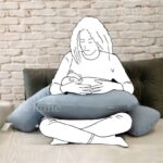 بالشت (بالش) بارداری یو-شکل دی روحه Die Ruhe مامزنینی