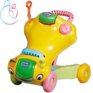 واکر دوکاره پونه پلاست رنگ زرد مامزنینی