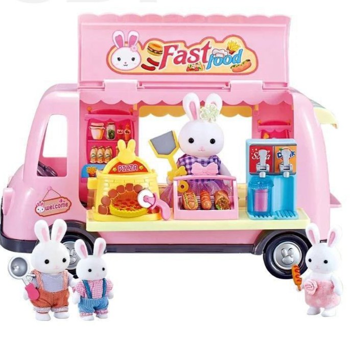 ست فست فود خرگوش دریمی وارداتی مامزنینی