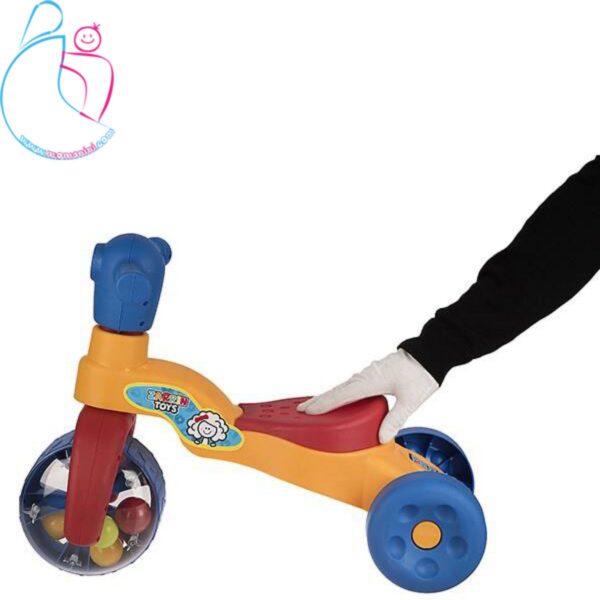 سه چرخه زرین تویز مدل L1 چراغدار مامزنینی