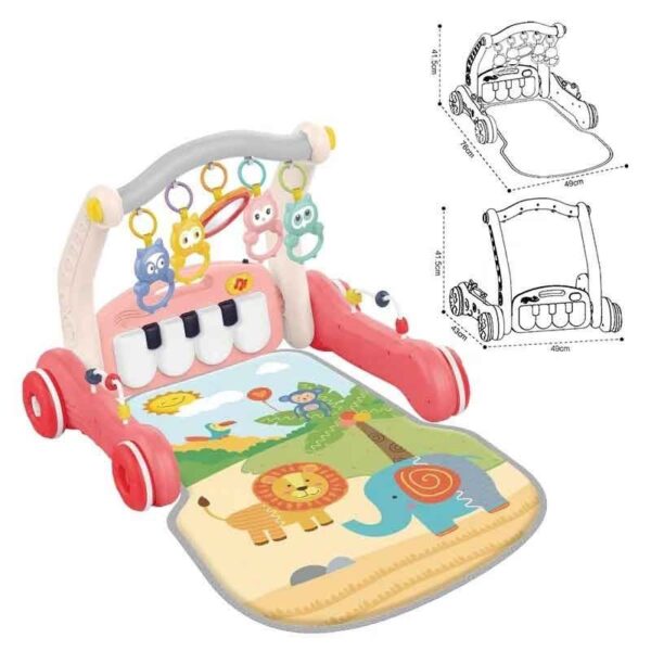 تشک بازی و واکر کودک دو کاره 638 هانگر Huanger مامزنینی