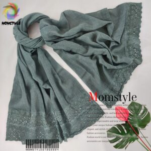 شال حاشیه دانتل وارداتی مام استایل