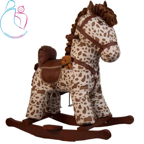 راکر چوبی هانی ناز مدل اسب خال خالیHN-52 مامزنینی