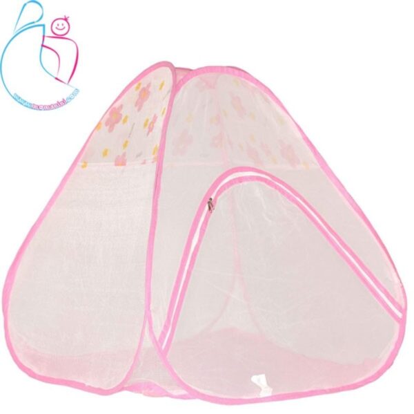 پشه بند کودک اسپرینگ مدل کلبه پلاس مامزنینی