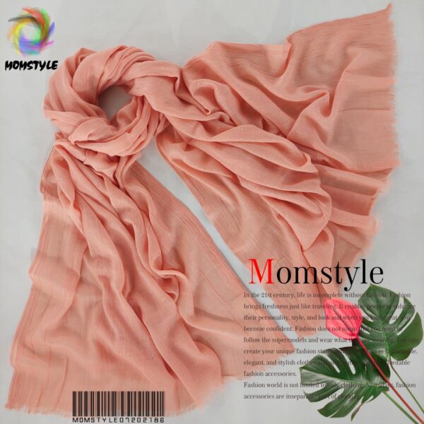 شال ساده وارداتی  رنگبندی چهارفصل مام استایل