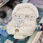 قنداق سوئیسی دوطرفه نوزاد از برند مامزکیوتی طرح خرگوش بند رخت مامزنینی