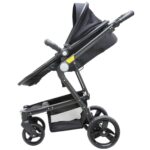 ست کالسکه و کریر دلیجان مدل هیرو پرو بدنه طلایی مامزنینی