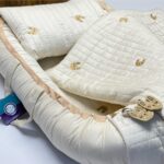 سرویس 4تکه تشک لبه دار مامز کیوتی مدل خرگوش(baby rabbit) مامزنینی