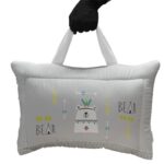 ست مسافرتی کیفی نوزاد برند مامز کیوتی مدل 3 تکه طرح خرس قطبی مامزنینی