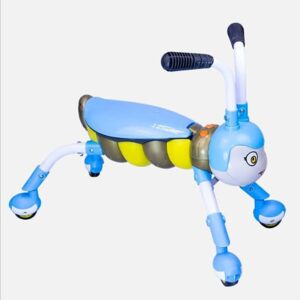 واکر چهار چرخ پایی زنبور کوچولو ارابه رنگ آبی مامزنینی