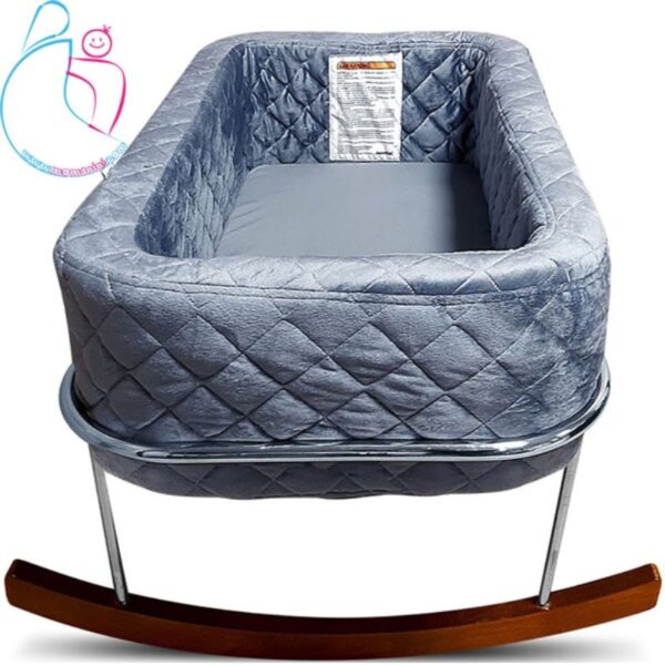 گهواره استیل آرتمن بیبی رنگ طوسی مامزنینی