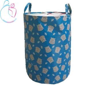 سبد لباس و اسباب بازی کودک طرح اسب آبی