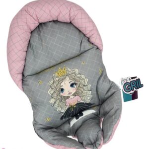 قنداق سوئیسی دوطرفه نوزاد از برند مامزکیوتی طرح پرنسس موفرفری  مامزنینی