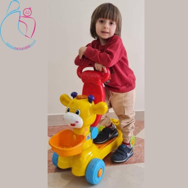 واکر و اسکوتر 3 کاره مدل Z810 برند زویه مدل زرافه مامزنینی