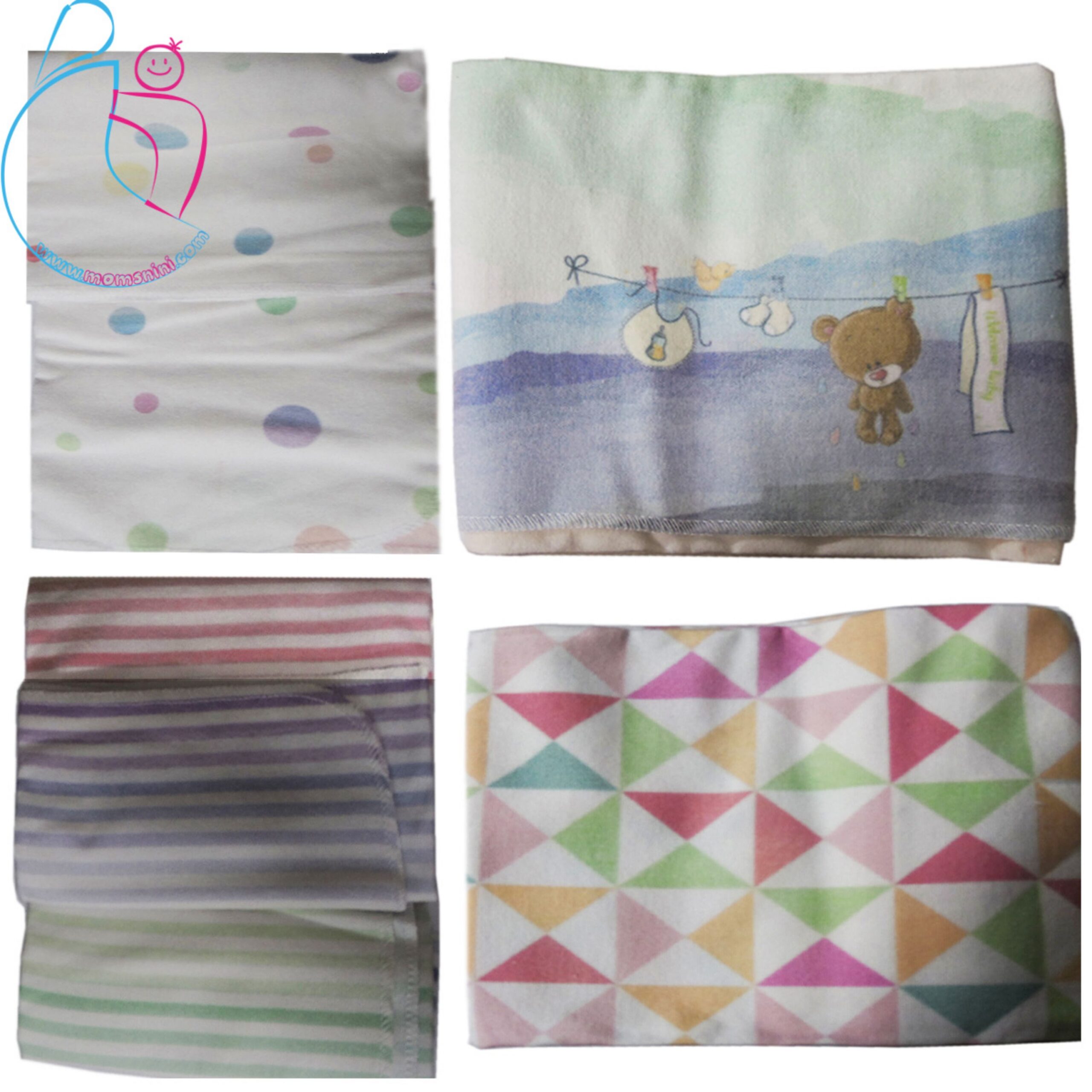 خشک کن کودک مدل خرس بند رختی 4 عددی