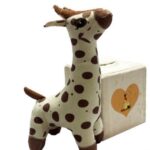 ست سطل و جادستمال اتاق کودک مدل زرافه | آرامیس