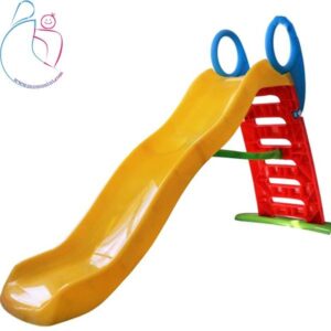 سرسره حفاظدار 6 پله موج رنگ زرد مامزنینی