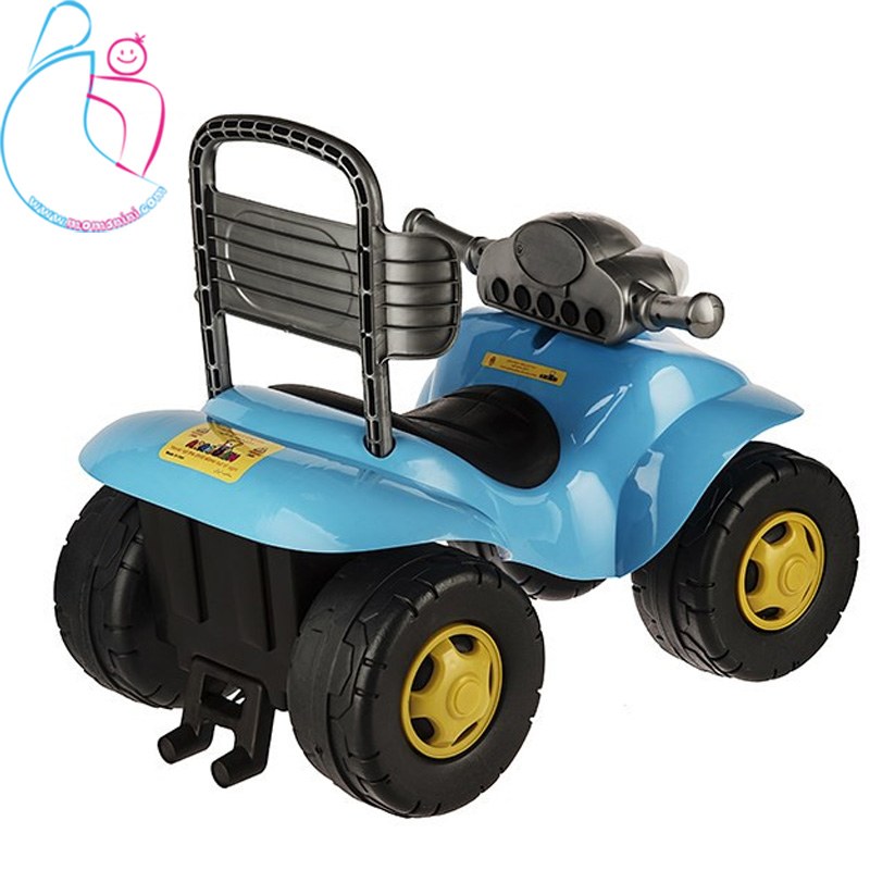 ماشین بازی سواری ارابه مدل X3 رنگ آبی