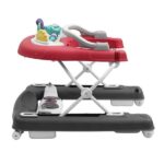 روروئک 3 کاره اسپرینگ مدل واکر وجامپرشو رنگ رنگ سرخابی و طوسی 3in1 espring مامز نینی