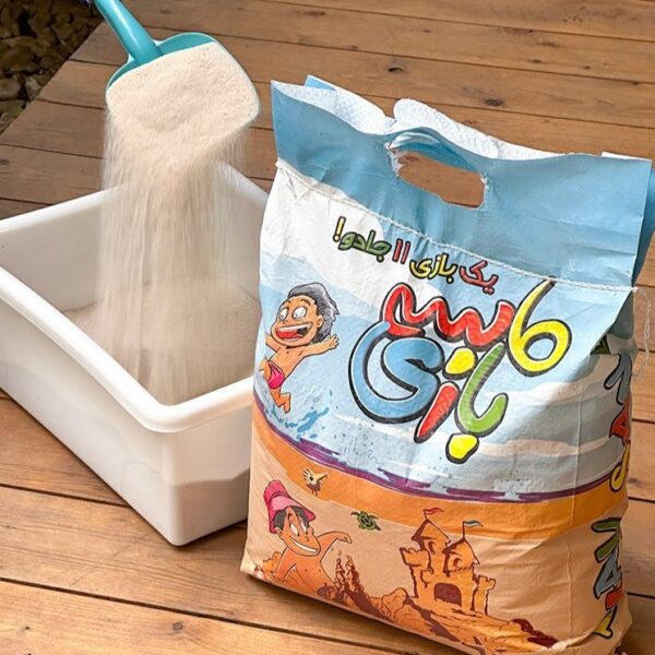 شن بهداشتی رنگی کودک 15 کیلویی مامزنینی