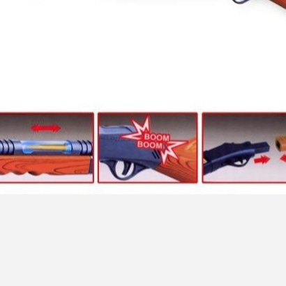 تفنگ خارجی باطری خور صدادار چراغدار مدل ak818