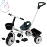 سه چرخه babyland مدل هارلی رنگ قرمز مامزنینی