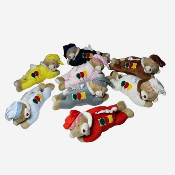 ست سطل و جادستمال اتاق کودک مدل خرس | بهارک