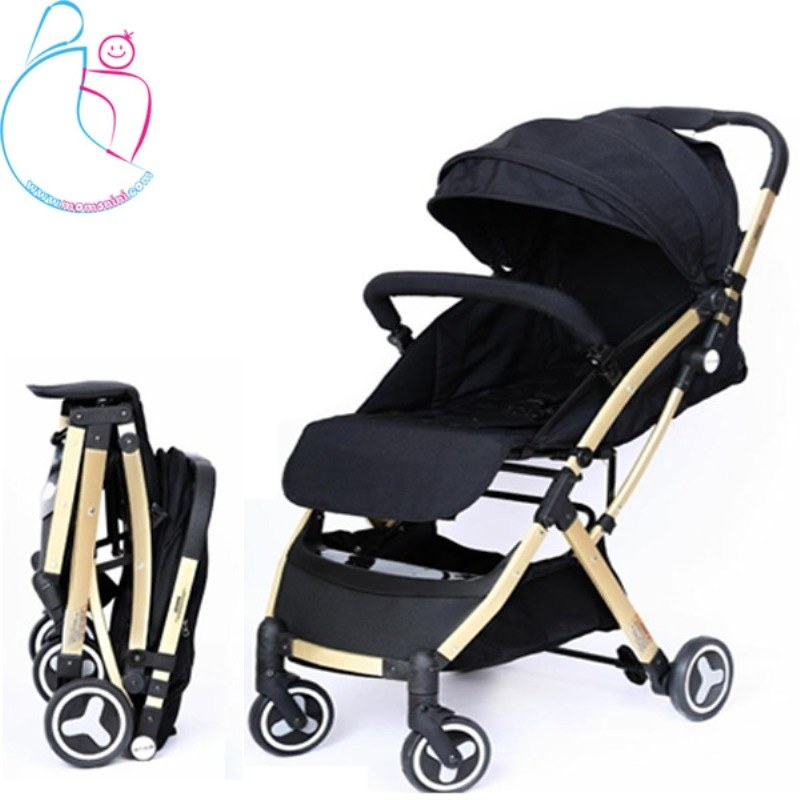 کالسکه مسافرتی ریچ کیدز Rich Kids فریم طلایی مامزنینی