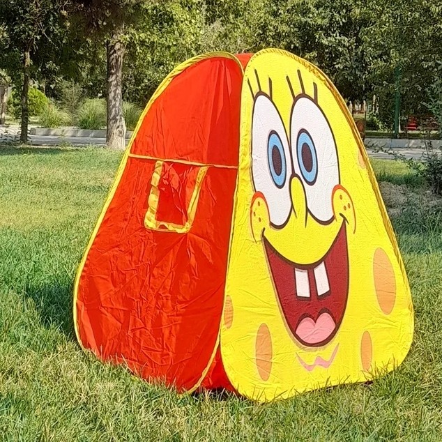 چادر بازی مدل باب اسفنجی سایز نوجوان مامزنینی