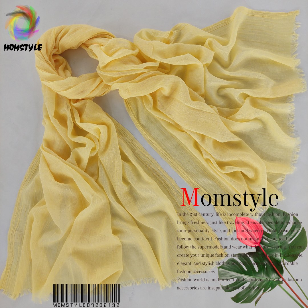 شال ساده وارداتی  چهارفصل مام استایل