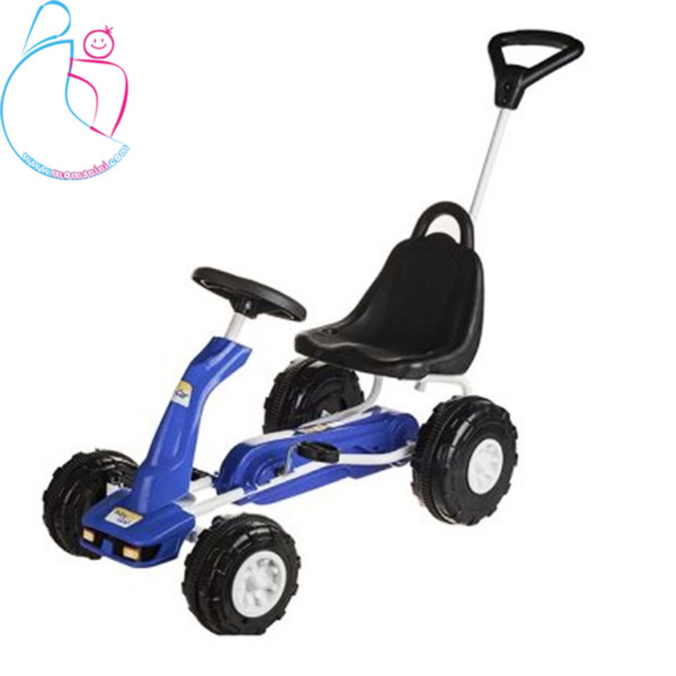 ماشین بازی بیبی لند مدل Top Car  رنگ آبی مامزنینی