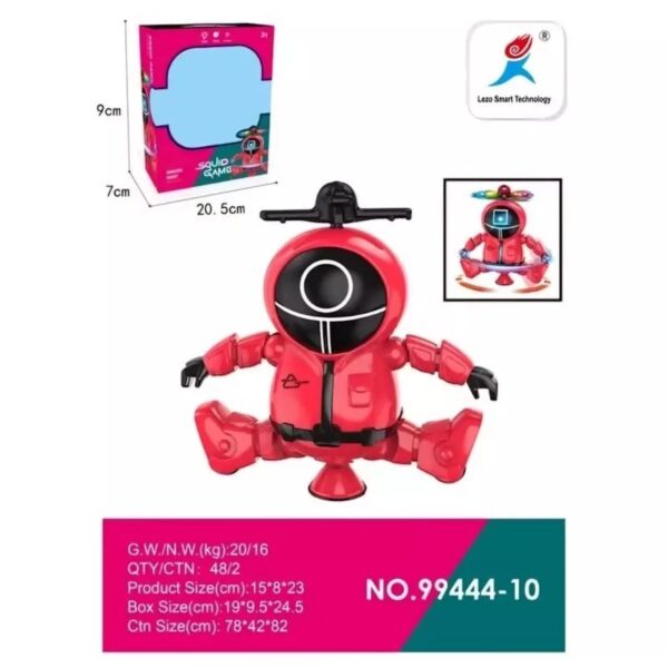 ربات چرخشی اسکوئید گیم مامزنینی