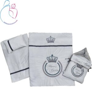 سرویس خواب 4 تکه مخمل مامزکیوتی (momscutie) مدل تاج