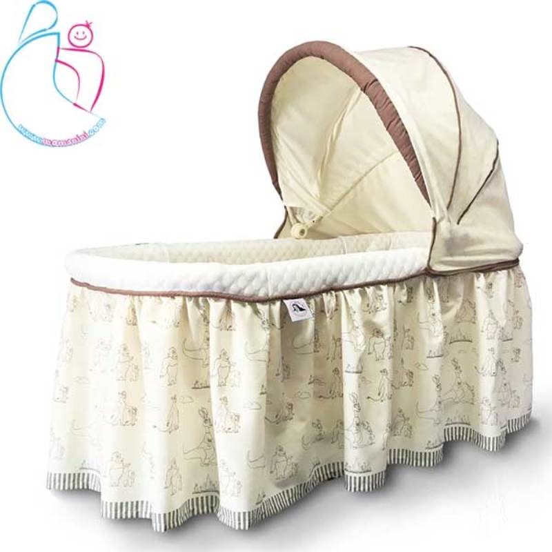 تخت و گهواره نوزاد آرتمن بی بی رنگ صورتی مامزنینی