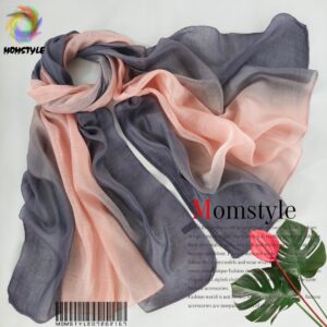 شال وارداتی  آبرنگی دارای رنگبندی مام استایل