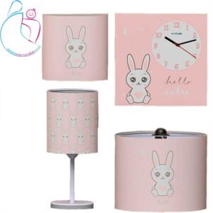 ست لوستر و ساعت مامز کیوتی مدل خرگوش لوس مامزنینی