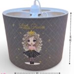 سرویس لوستر،آباژور،ساعت و جای دستمال نوزاد برند مامز کیوتی مدل 4 تکه طرح پرنسس موفرفری مامزنینی