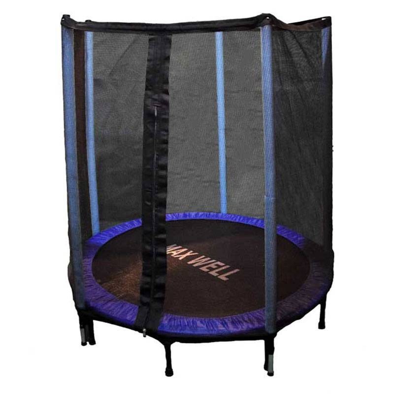 ترامپولین قطر 1/5 تاشو حفاظ دار مامزنینی