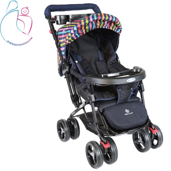 کالسکه چهارچرخ کودک دلیجان مدل یوفو(UFO) کد2-2