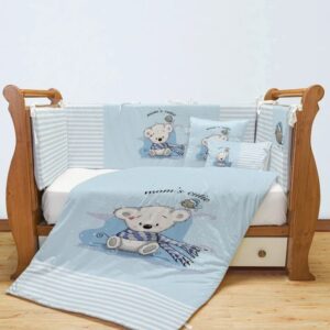 سرویس روتختی مخمل 7تکه مامز کیوتی طرح کوالا مامزنینی